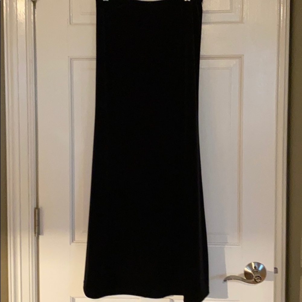 Vintage Velvet Maxi Skirt